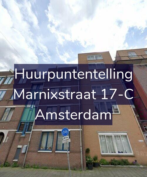 Foto gevel Huurpuntentelling voor Marnixstraat 17-C, Amsterdam