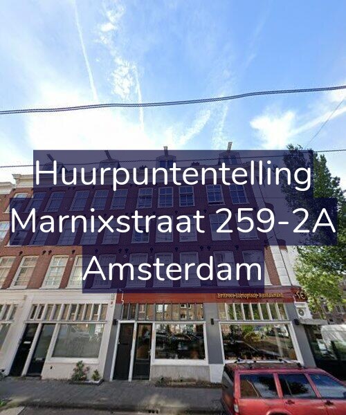 Foto gevel Huurpuntentelling voor Marnixstraat 259-2A, Amsterdam
