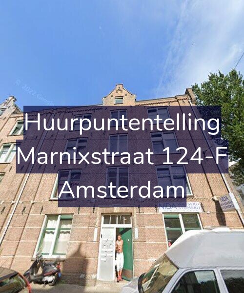 Foto gevel Huurpuntentelling voor Marnixstraat 124-F, Amsterdam