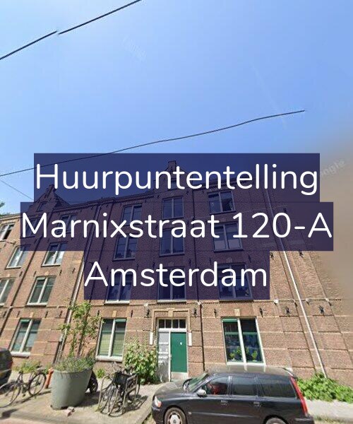 Foto gevel Huurpuntentelling voor Marnixstraat 120-A, Amsterdam