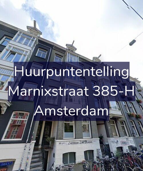 Foto gevel Huurpuntentelling voor Marnixstraat 385-H, Amsterdam