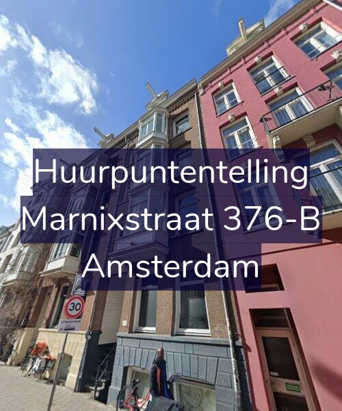 Foto gevel Huurpuntentelling voor Marnixstraat 376-B, Amsterdam