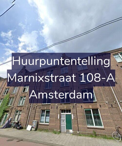 Foto gevel Huurpuntentelling voor Marnixstraat 108-A, Amsterdam