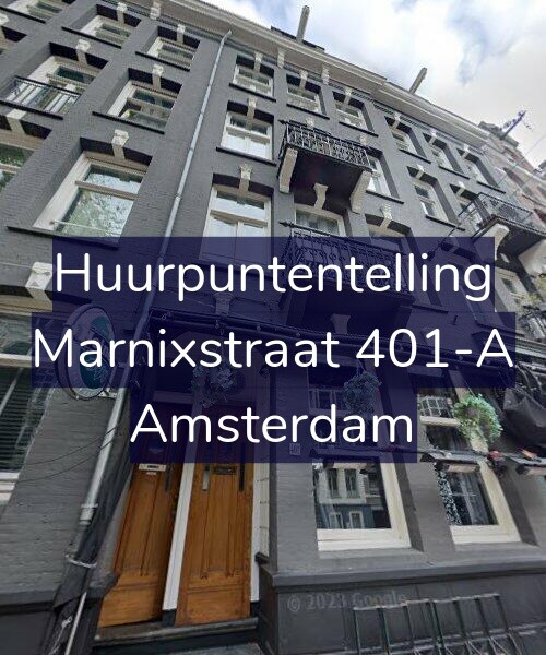 Foto gevel Huurpuntentelling voor Marnixstraat 401-A, Amsterdam