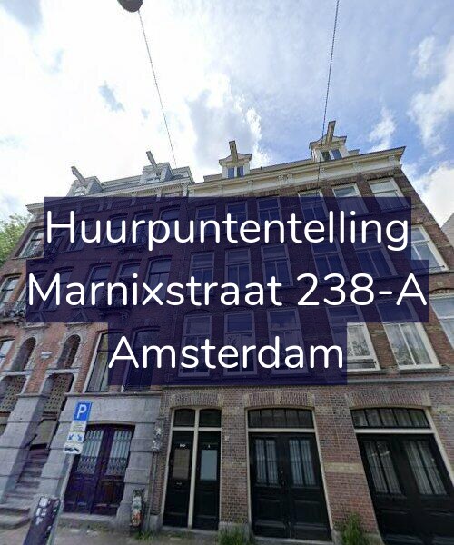 Foto gevel Huurpuntentelling voor Marnixstraat 238-A, Amsterdam