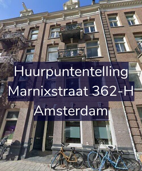 Foto gevel Huurpuntentelling voor Marnixstraat 362-H, Amsterdam
