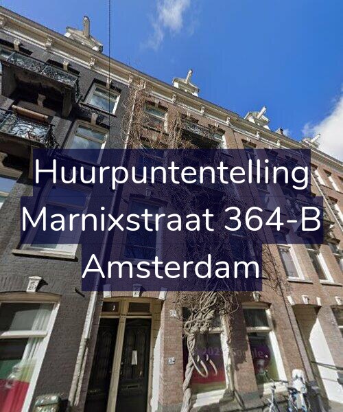 Foto gevel Huurpuntentelling voor Marnixstraat 364-B, Amsterdam