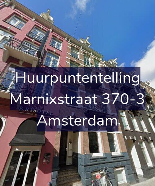 Foto gevel Huurpuntentelling voor Marnixstraat 370-3, Amsterdam