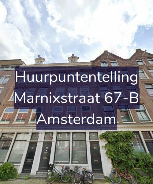 Foto gevel Huurpuntentelling voor Marnixstraat 67-B, Amsterdam