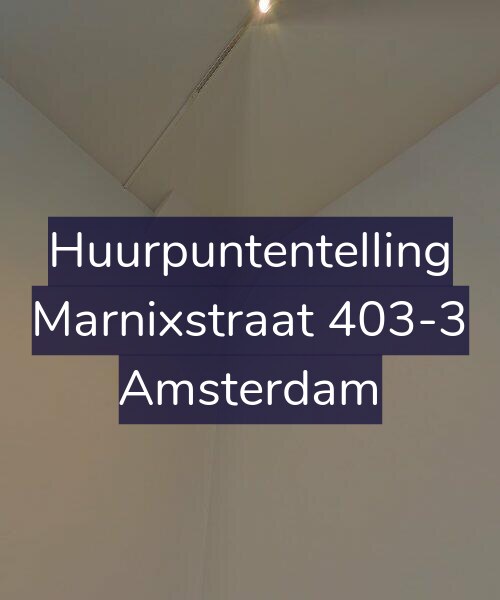 Foto gevel Huurpuntentelling voor Marnixstraat 403-3, Amsterdam
