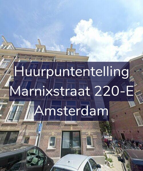 Foto gevel Huurpuntentelling voor Marnixstraat 220-E, Amsterdam