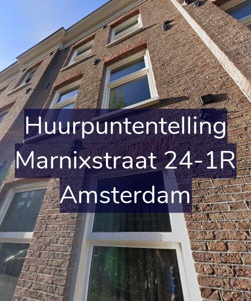 Foto gevel Huurpuntentelling voor Marnixstraat 24-1R, Amsterdam
