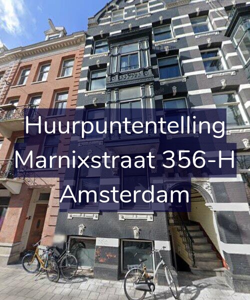 Foto gevel Huurpuntentelling voor Marnixstraat 356-H, Amsterdam