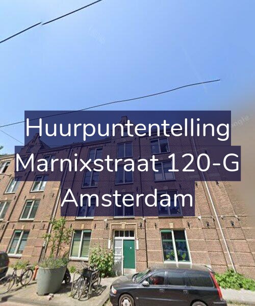 Foto gevel Huurpuntentelling voor Marnixstraat 120-G, Amsterdam