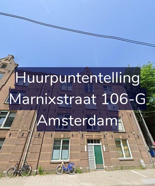 Foto gevel Huurpuntentelling voor Marnixstraat 106-G, Amsterdam