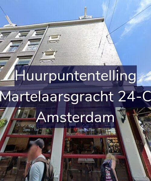Foto gevel Huurpuntentelling voor Martelaarsgracht 24-C, Amsterdam