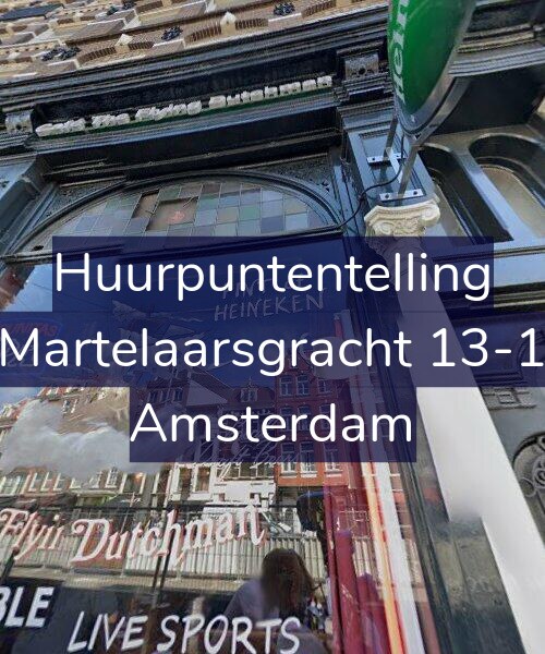 Foto gevel Huurpuntentelling voor Martelaarsgracht 13-1, Amsterdam