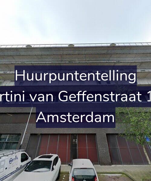 Foto gevel Huurpuntentelling voor Martini van Geffenstraat 116, Amsterdam