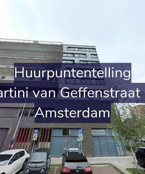 Foto gevel Huurpuntentelling voor Martini van Geffenstraat 94, Amsterdam