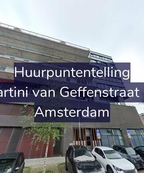 Foto gevel Huurpuntentelling voor Martini van Geffenstraat 60, Amsterdam
