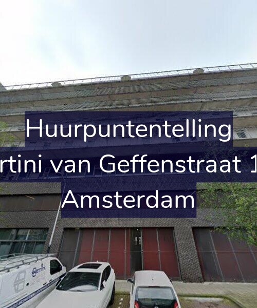 Foto gevel Huurpuntentelling voor Martini van Geffenstraat 110, Amsterdam