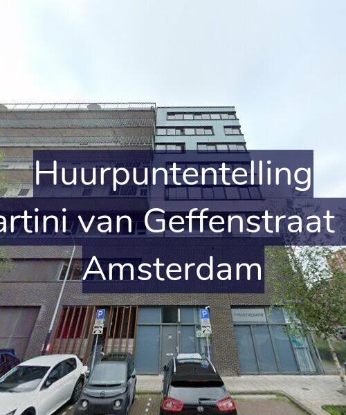 Foto gevel Huurpuntentelling voor Martini van Geffenstraat 90, Amsterdam