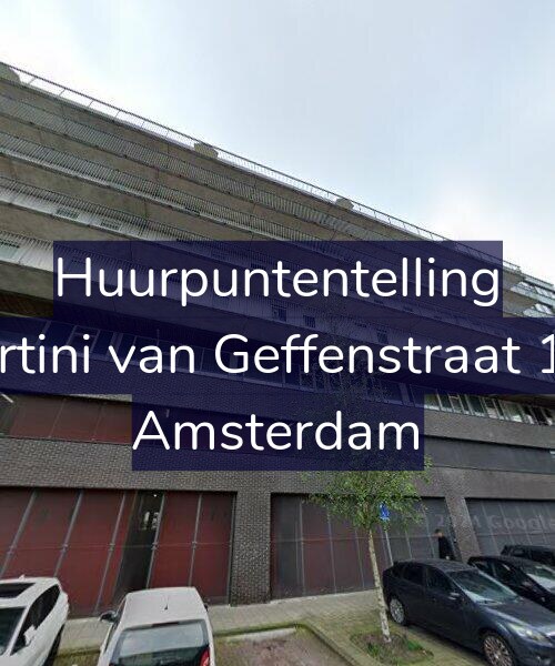Foto gevel Huurpuntentelling voor Martini van Geffenstraat 136, Amsterdam