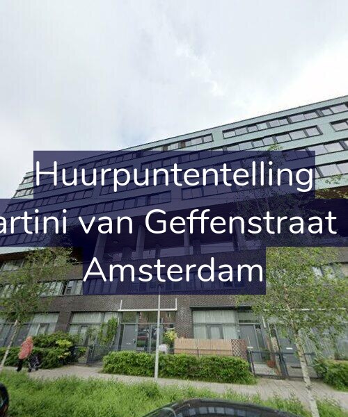 Foto gevel Huurpuntentelling voor Martini van Geffenstraat 36, Amsterdam
