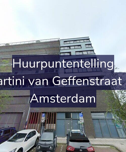 Foto gevel Huurpuntentelling voor Martini van Geffenstraat 84, Amsterdam