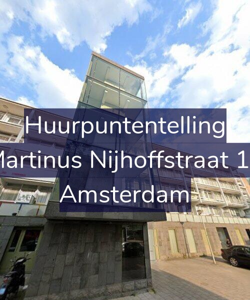 Foto gevel Huurpuntentelling voor Martinus Nijhoffstraat 18, Amsterdam
