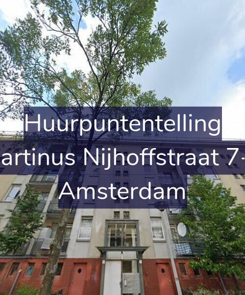 Foto gevel Huurpuntentelling voor Martinus Nijhoffstraat 7-2, Amsterdam