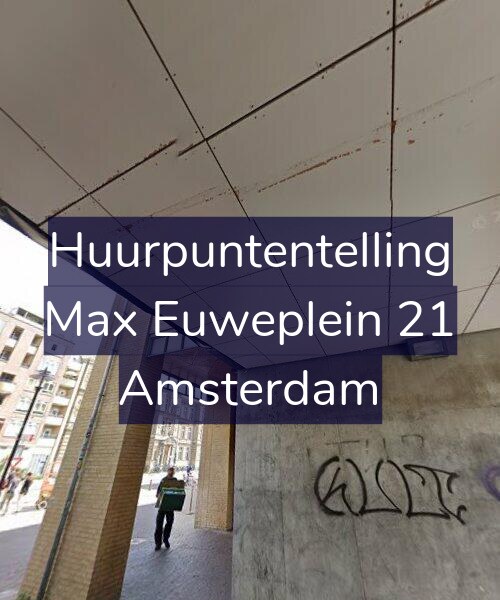 Foto gevel Huurpuntentelling voor Max Euweplein 21, Amsterdam