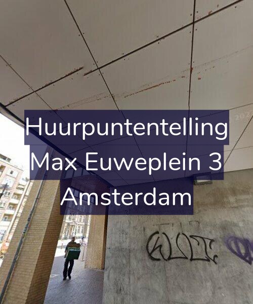 Foto gevel Huurpuntentelling voor Max Euweplein 3, Amsterdam