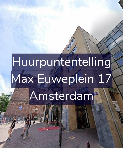 Foto gevel Huurpuntentelling voor Max Euweplein 17, Amsterdam