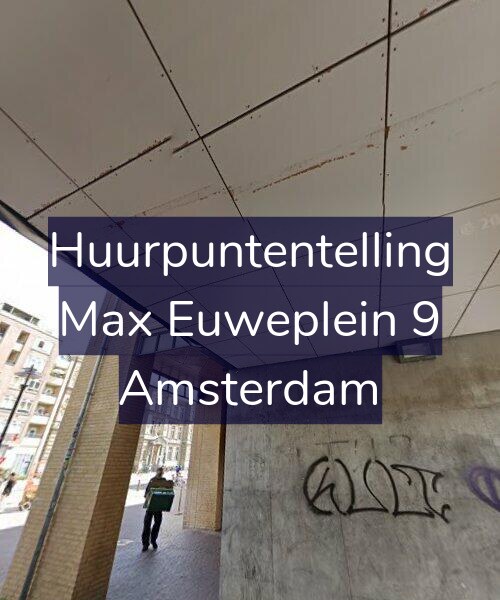 Foto gevel Huurpuntentelling voor Max Euweplein 9, Amsterdam