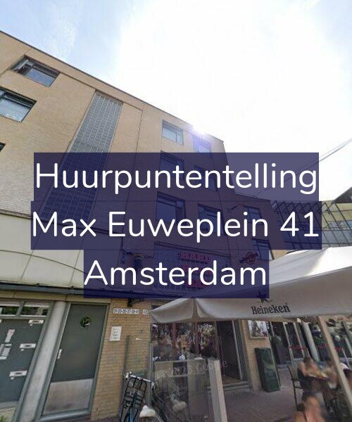 Foto gevel Huurpuntentelling voor Max Euweplein 41, Amsterdam