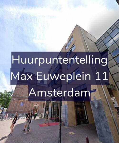 Foto gevel Huurpuntentelling voor Max Euweplein 11, Amsterdam