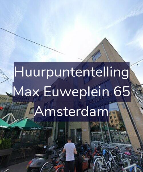 Foto gevel Huurpuntentelling voor Max Euweplein 65, Amsterdam