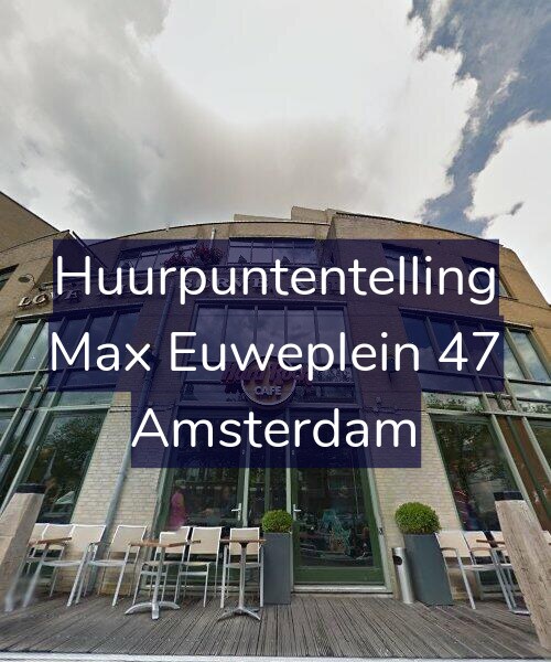 Foto gevel Huurpuntentelling voor Max Euweplein 47, Amsterdam