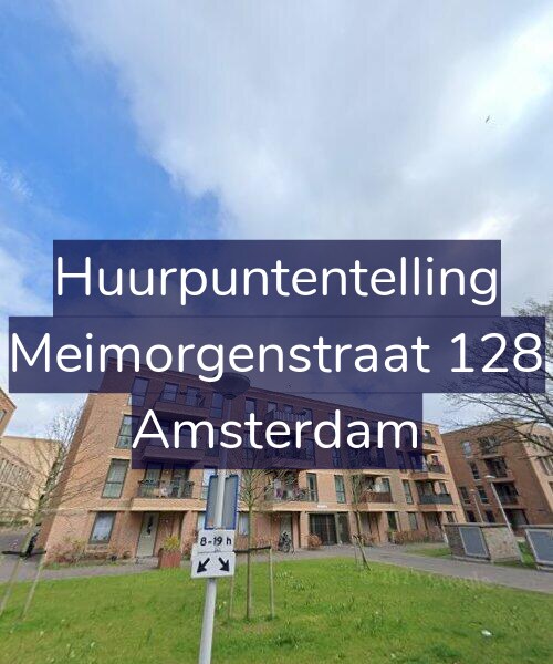 Foto gevel Huurpuntentelling voor Meimorgenstraat 128, Amsterdam