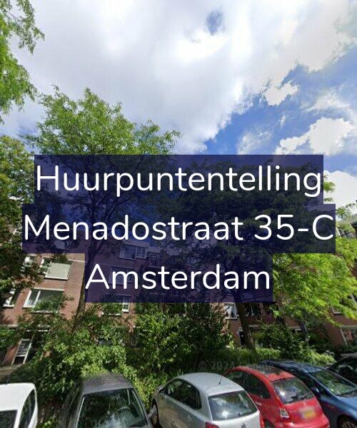 Foto gevel Huurpuntentelling voor Menadostraat 35-C, Amsterdam