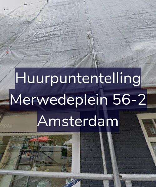 Foto gevel Huurpuntentelling voor Merwedeplein 56-2, Amsterdam