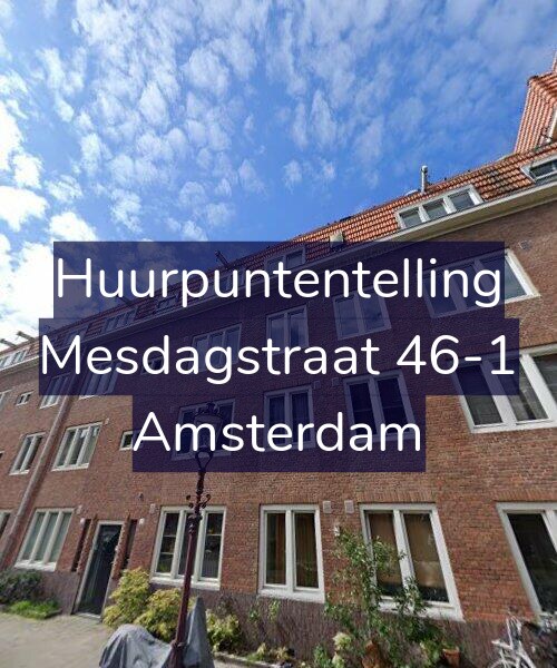 Foto gevel Huurpuntentelling voor Mesdagstraat 46-1, Amsterdam
