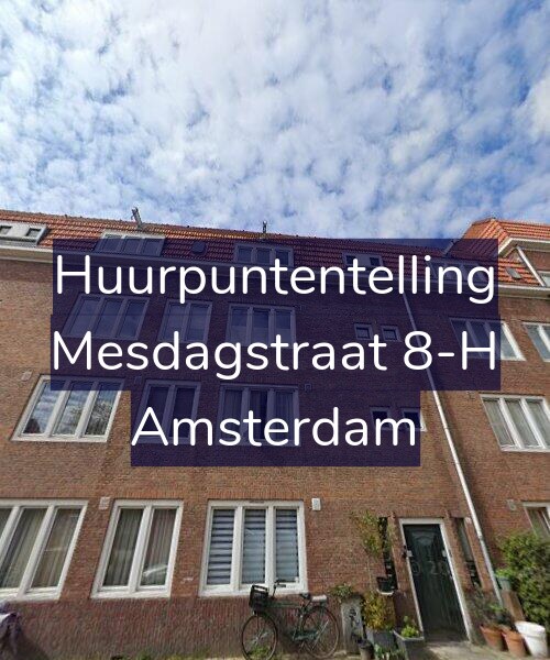Foto gevel Huurpuntentelling voor Mesdagstraat 8-H, Amsterdam