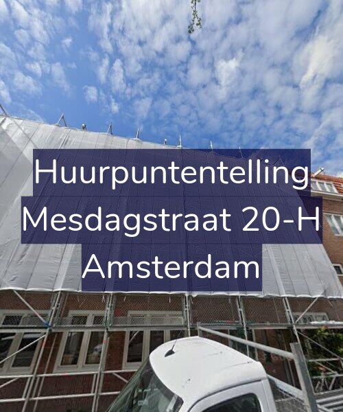 Foto gevel Huurpuntentelling voor Mesdagstraat 20-H, Amsterdam