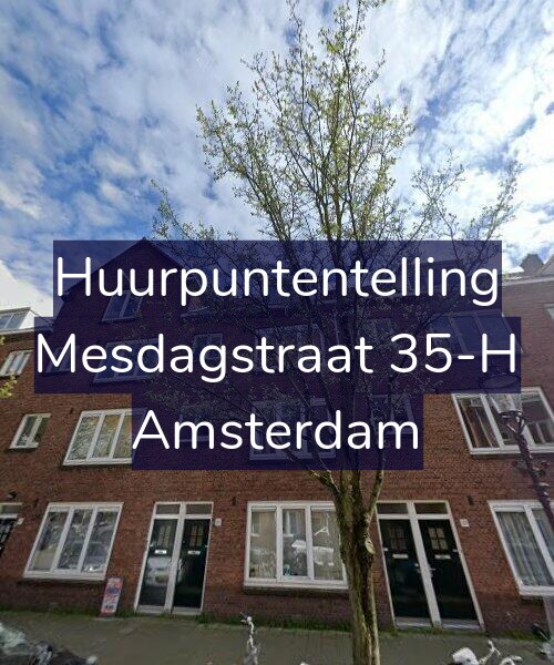 Foto gevel Huurpuntentelling voor Mesdagstraat 35-H, Amsterdam