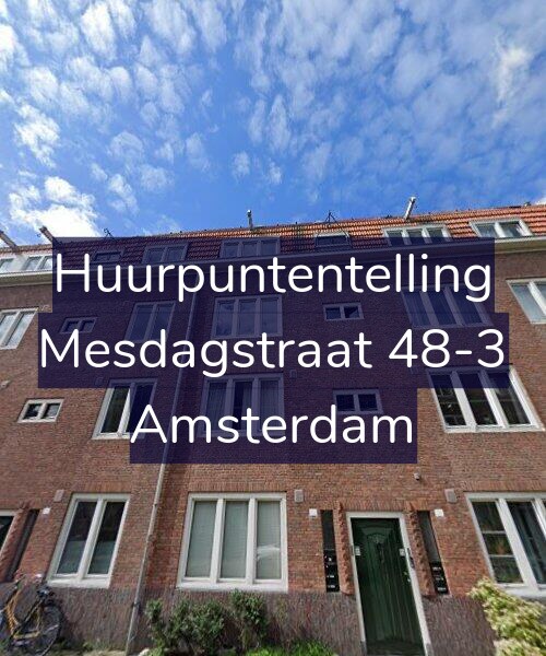 Foto gevel Huurpuntentelling voor Mesdagstraat 48-3, Amsterdam