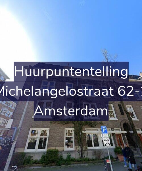 Foto gevel Huurpuntentelling voor Michelangelostraat 62-2, Amsterdam