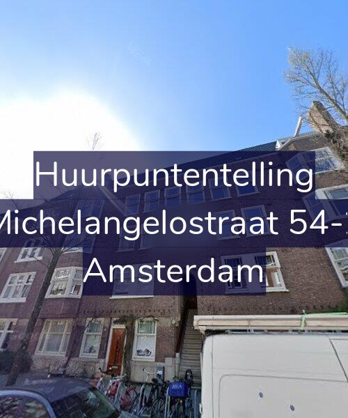 Foto gevel Huurpuntentelling voor Michelangelostraat 54-2, Amsterdam
