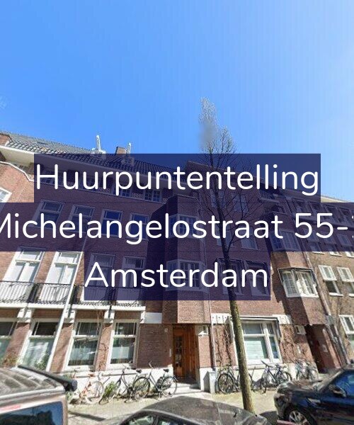 Foto gevel Huurpuntentelling voor Michelangelostraat 55-2, Amsterdam